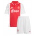 Camiseta Ajax Brian Brobbey #9 Primera Equipación para niños 2024-25 manga corta (+ pantalones cortos)